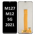 Samsung Galaxy SM-M127 (M12 5G 2021) (NF) LCD touch screen (Original Service Pack) [Black] S-679